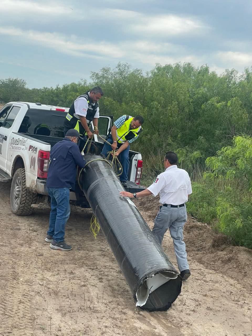Gobierno de Matamoros informa acciones de atención a residuos relacionados con la explosión de SpaceX
