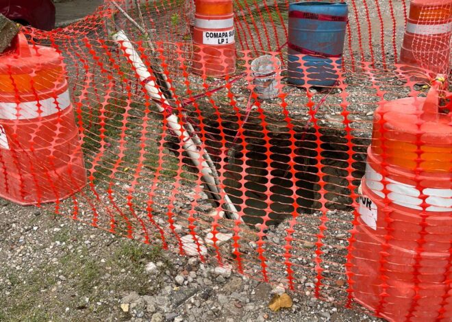 Refuerza COMAPA SUR acciones ante riesgo de hundimientos por lluvias y antigüedad en tuberías