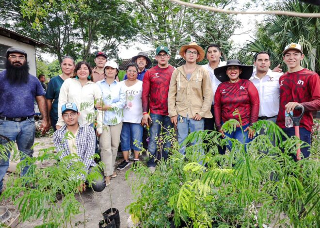 Realiza INJUVE Tamaulipas Segunda Jornada de Reforestación Comunitaria en Valle Hermoso
