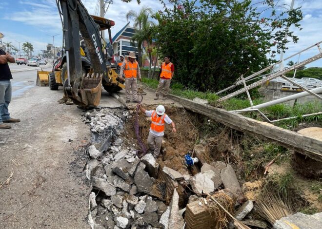 Refuerza COMAPA SUR acciones para atender afectaciones por lluvias
