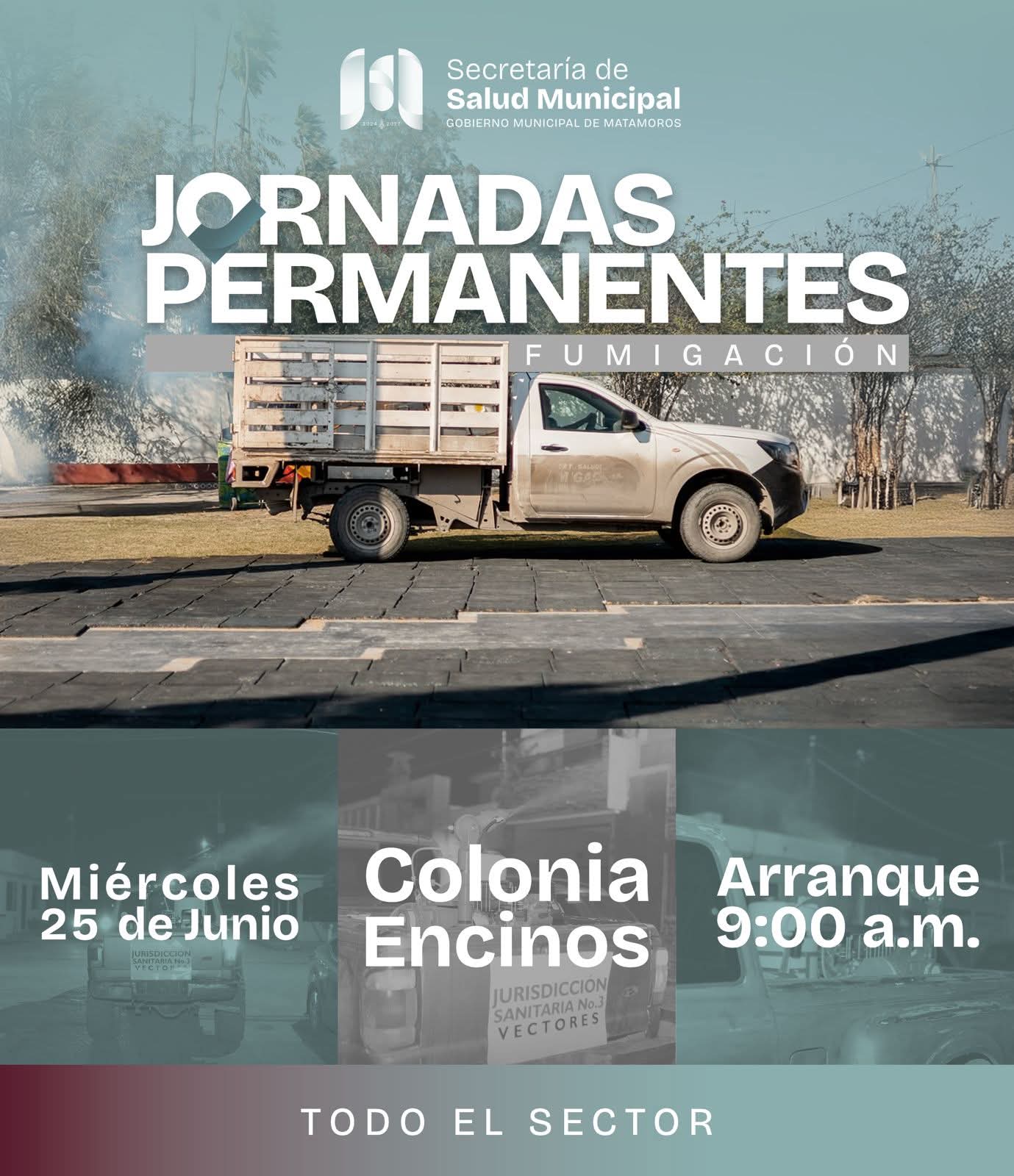 Continúan las Jornadas permanentes de salud; hoy se benefician la Encinos y Voluntad y Trabajo