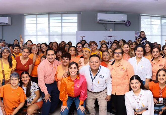 Realiza el Instituto de la Mujer de Tampico actividades en el marco del Día Naranja