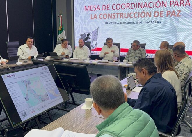 Revisan Plan de Acción para reforzar seguridad en carreteras fronterizas de Tamaulipas