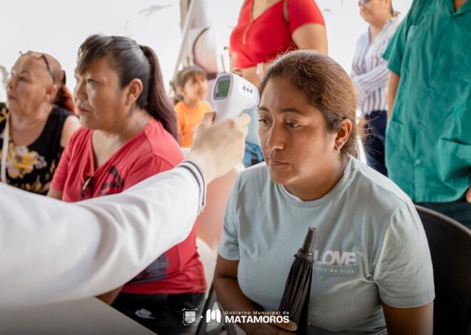 La Brigada de Salud Municipal llega a la colonia Voluntad y Trabajo