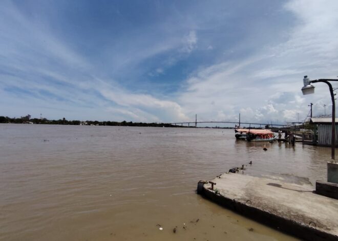Se vigila el caudal de rio Panuco en margen izquierda para proteger a familias