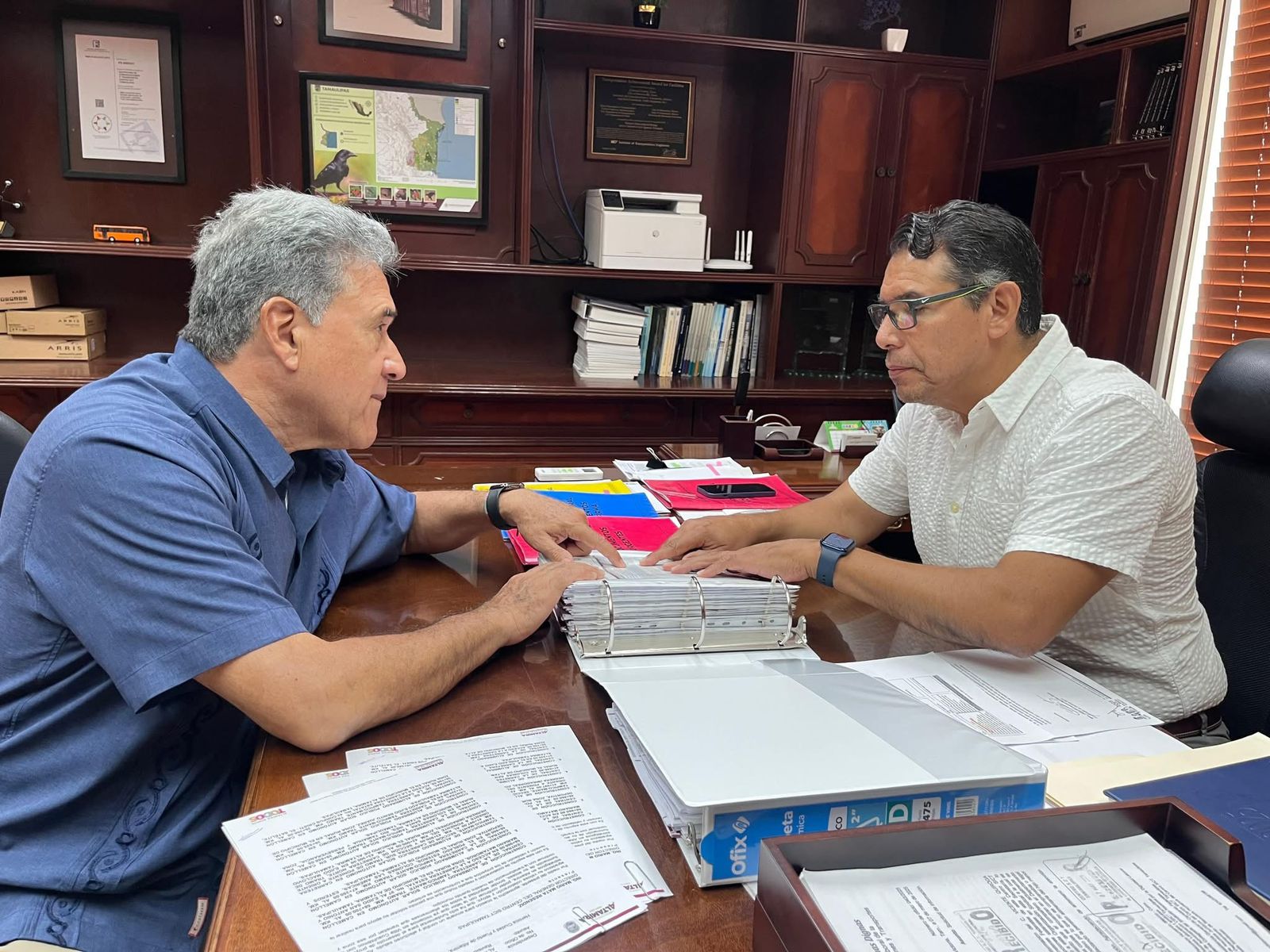 Gestiona Armando Martínez mayor alumbrado carretero