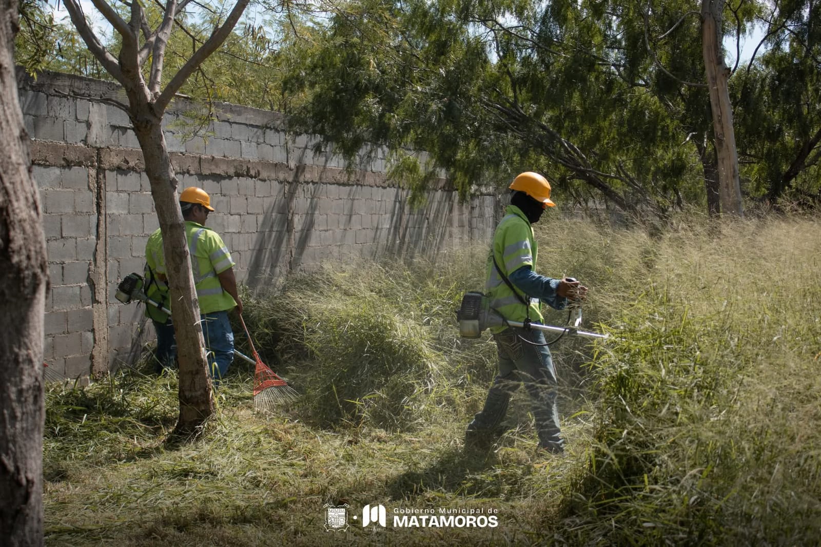Sigue el mantenimiento de espacios públicos con apoyo de la Cuadrilla Renace