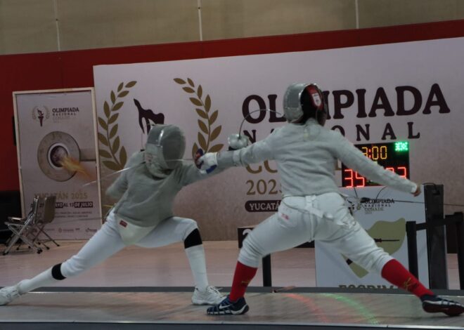 Concluye esgrima tamaulipeco su participación en Olimpiada Nacional con seis medallas