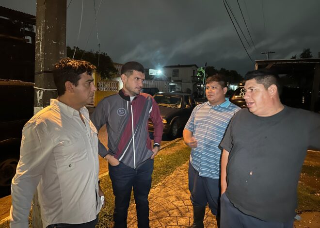 Supervisa Presidente Municipal Beto Granados acciones tras contingencia por lluvias