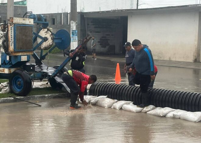 Gobierno de Matamoros: Son diez los equipos de bombeo que se mantienen para el desagüe de la ciudad
