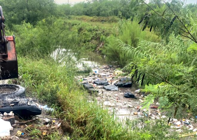Encuentran tanques de gasolina en el Dren de la Av. Portes Gil: Gobierno de Matamoros