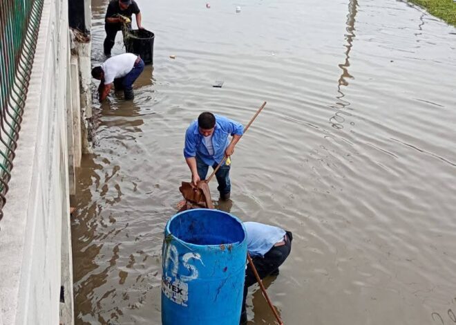 Hay aun 65 colonias afectadas por las lluvias; hay encharcamientos de ligeros a severos