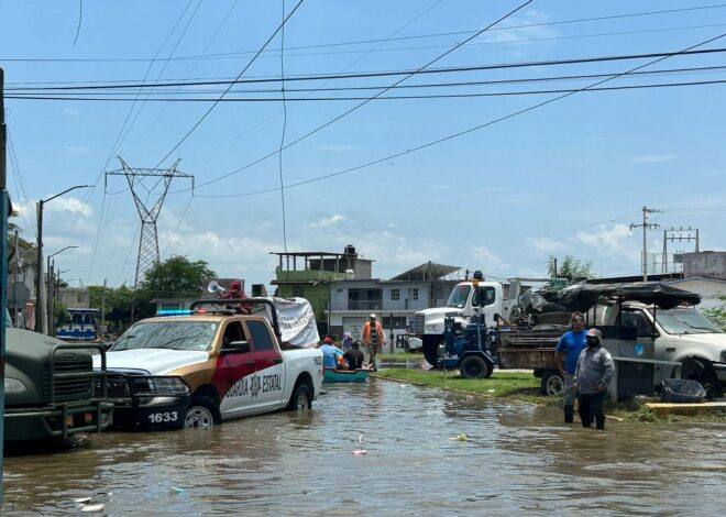 Continúa Guardia Estatal con acciones de supervisión en cuerpos de agua en Tampico