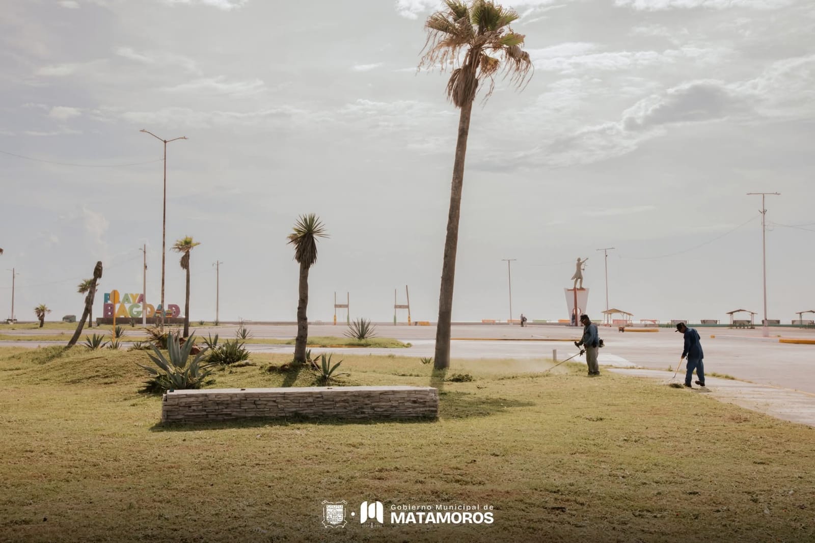 Gobierno de Matamoros trabaja para que Playa Bagdad siga brillando como destino turístico