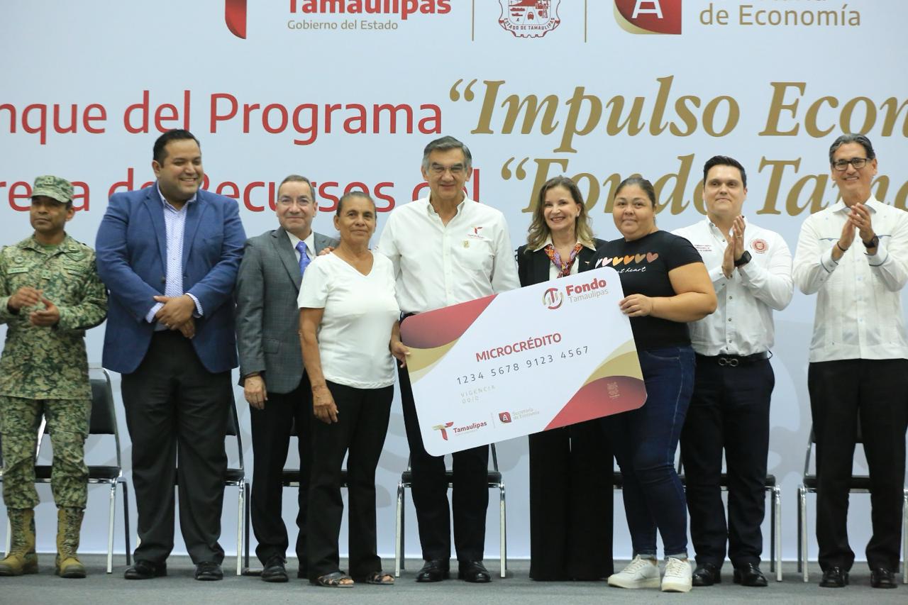 “El desarrollo debe llegar a todas partes”: Américo Villarreal entrega apoyos a emprendedores por más de 33 MDP