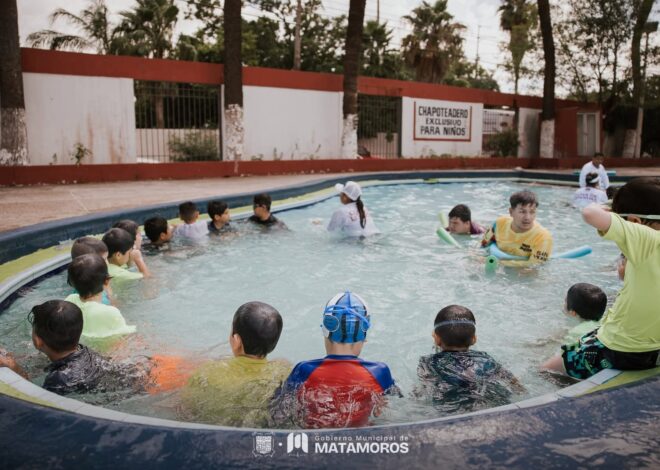 Gobierno de Matamoros arranca Plan Vacacional 2025 en el Centro Deportivo Ing. Eduardo Chávez