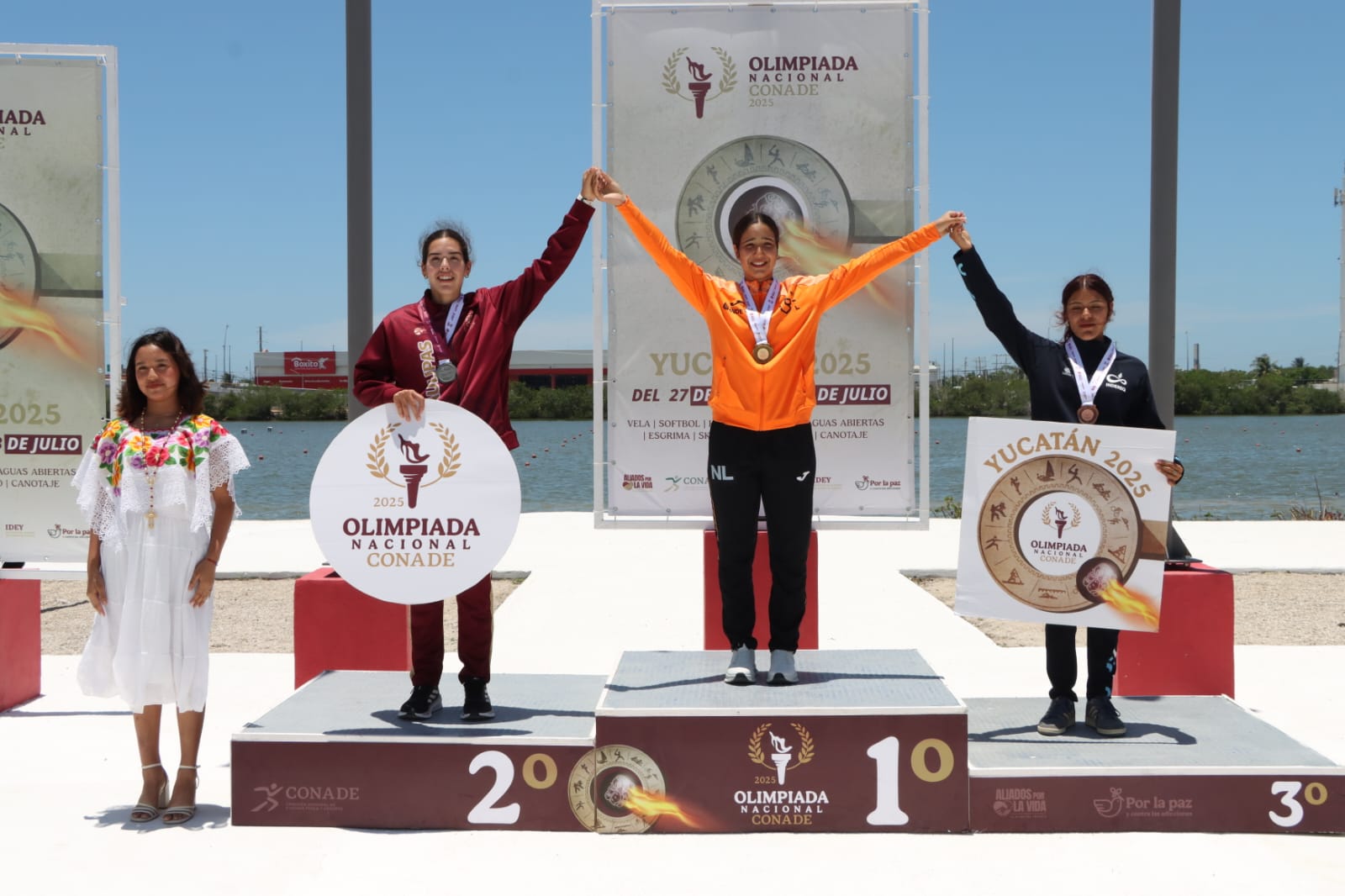 Tamaulipas suma una medalla más en canotaje en la Olimpiada Nacional