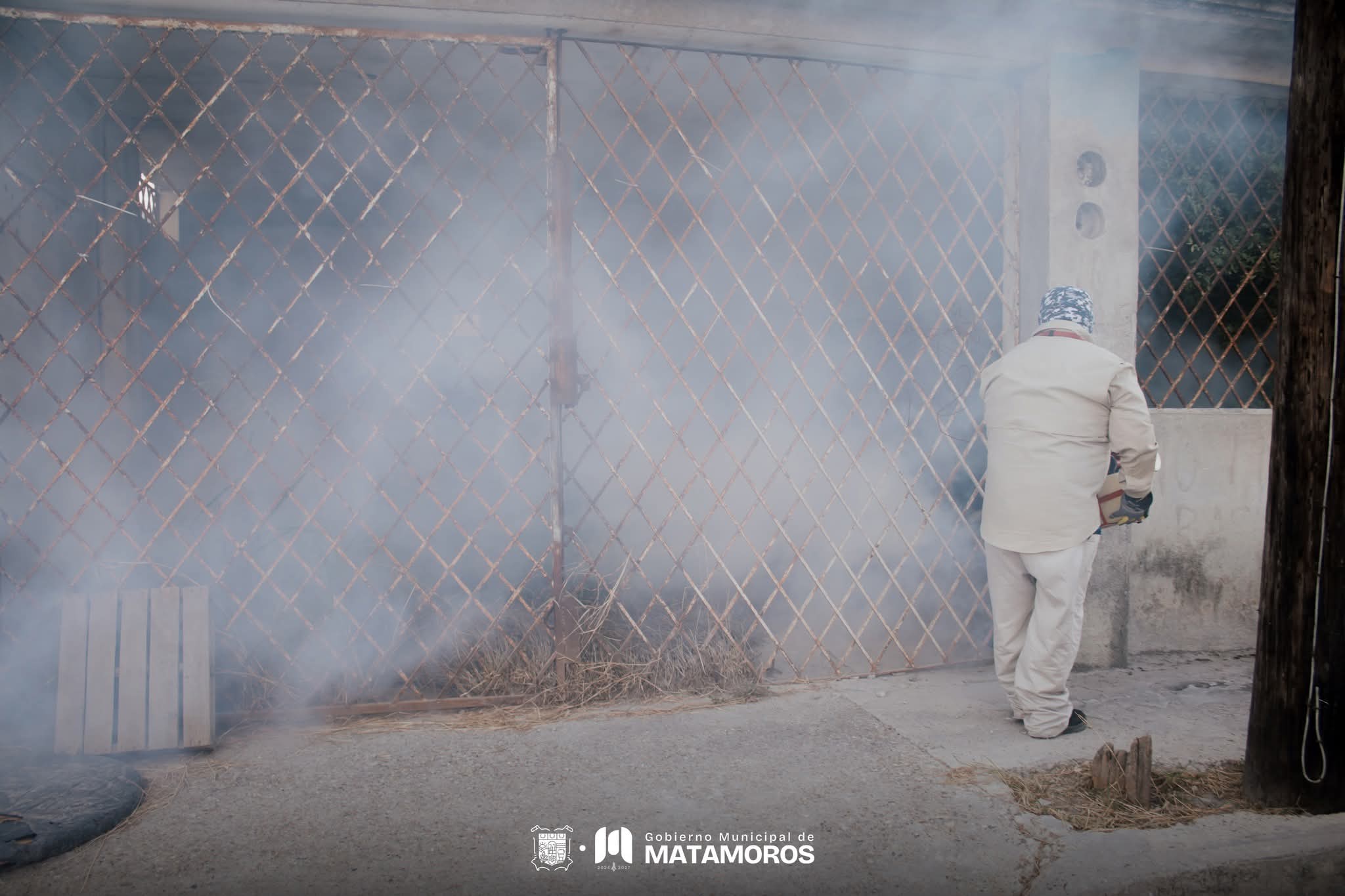 Gobierno de Matamoros y Estado de Tamaulipas intensifican acciones contra el dengue en el Fracc. Los Sauces