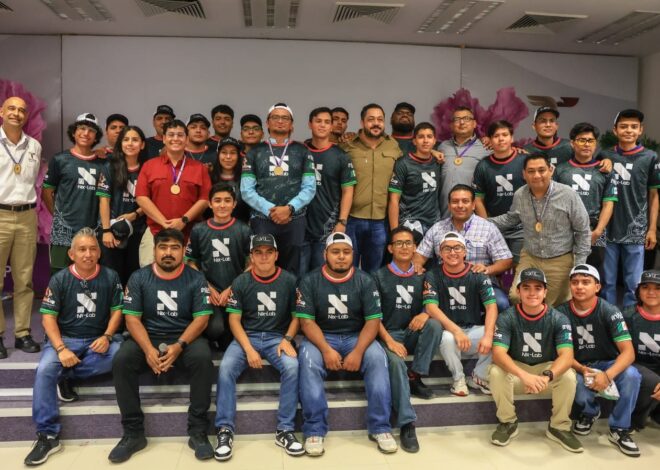 SEDENER despide a Nix-Lab rumbo a la Robo Cup Brasil 2025