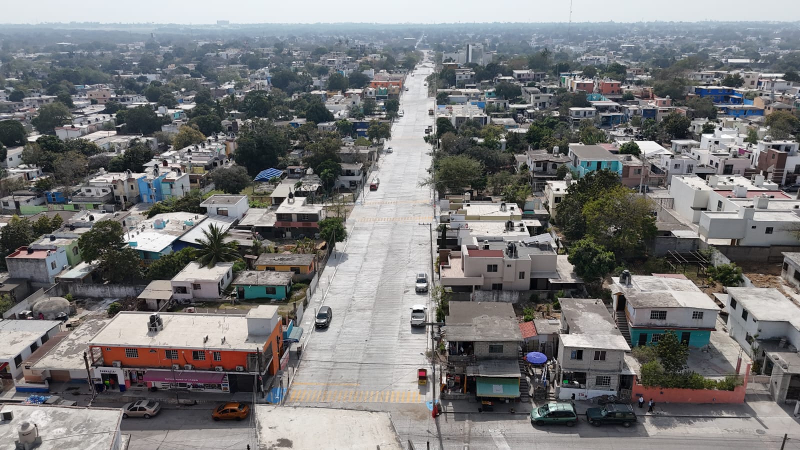 Avanza Tampico en infraestructura vial e hidráulica