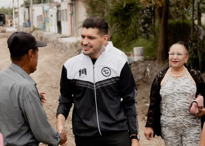 Avanza la pavimentación en la colonia Expofiesta Oriente de Matamoros