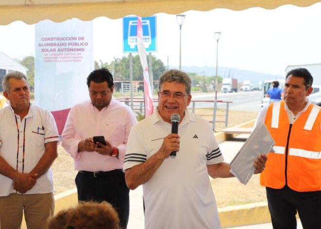 Apuesta Altamira por la iluminación solar y autónoma