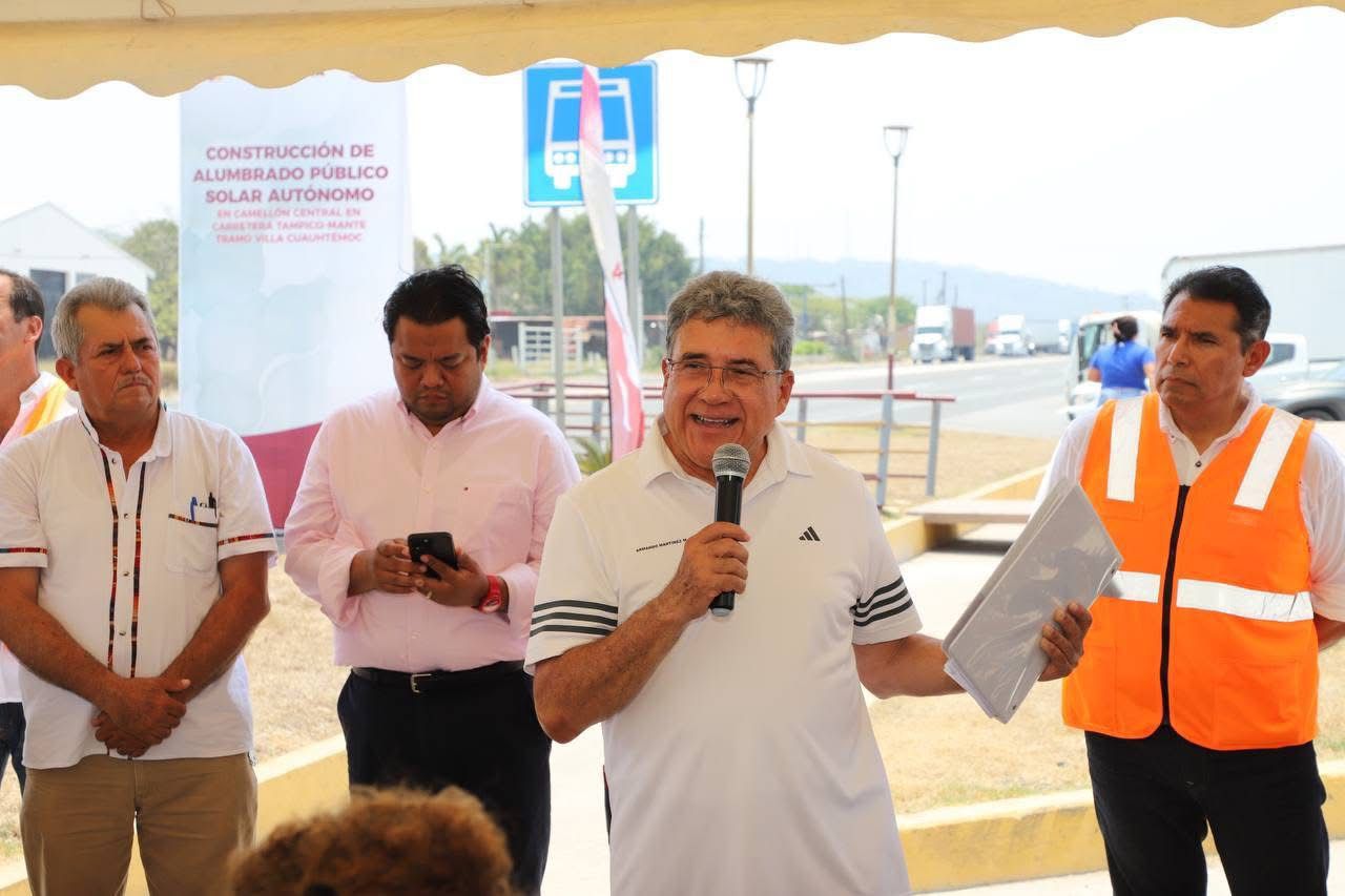 Apuesta Altamira por la iluminación solar y autónoma