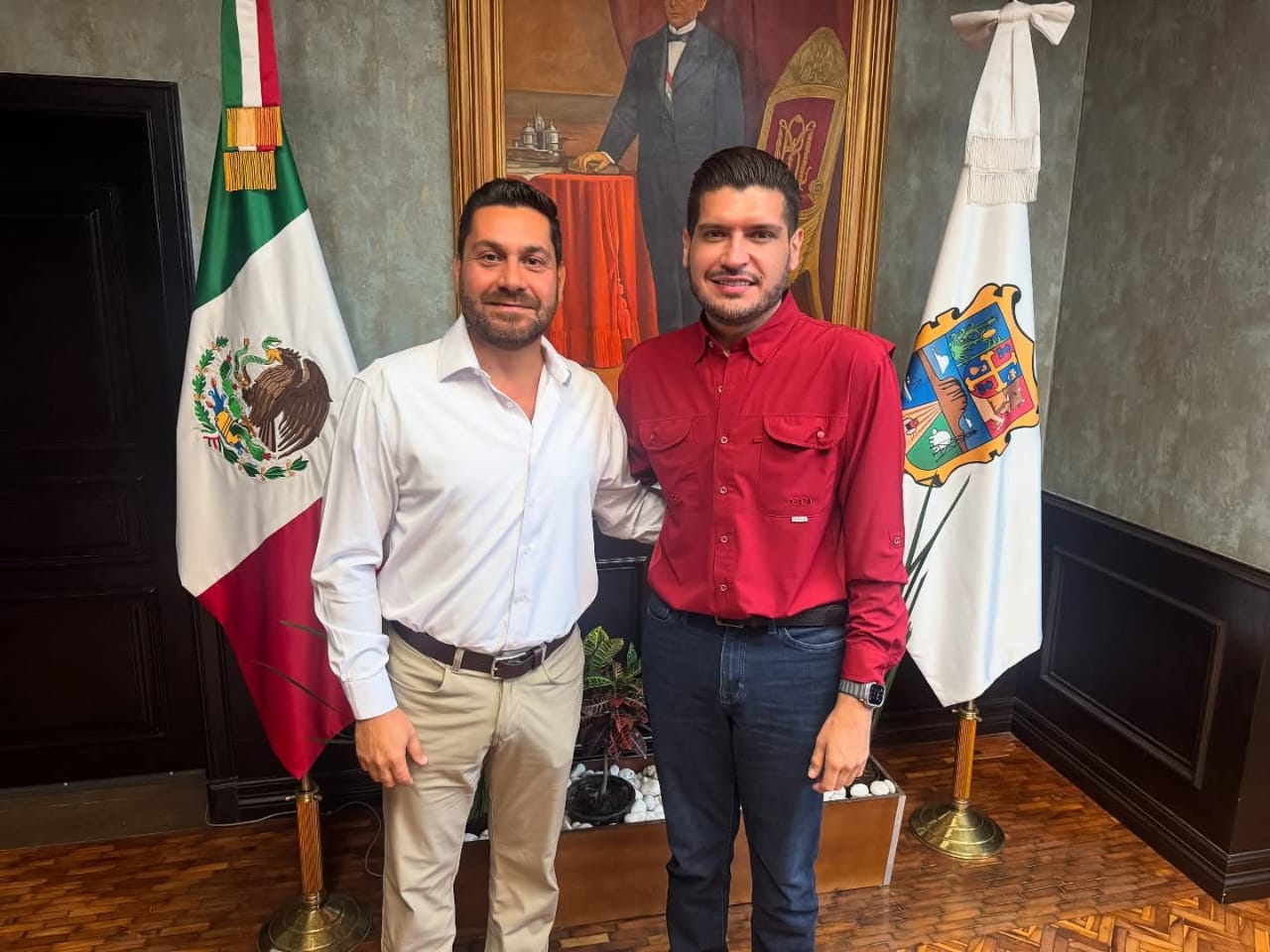 Se reúne el alcalde Beto Granados con titular de Banobras en Tamaulipas