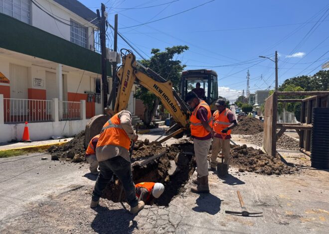 Atiende COMAPA SUR con prontitud afectaciones en la red hidrosanitaria