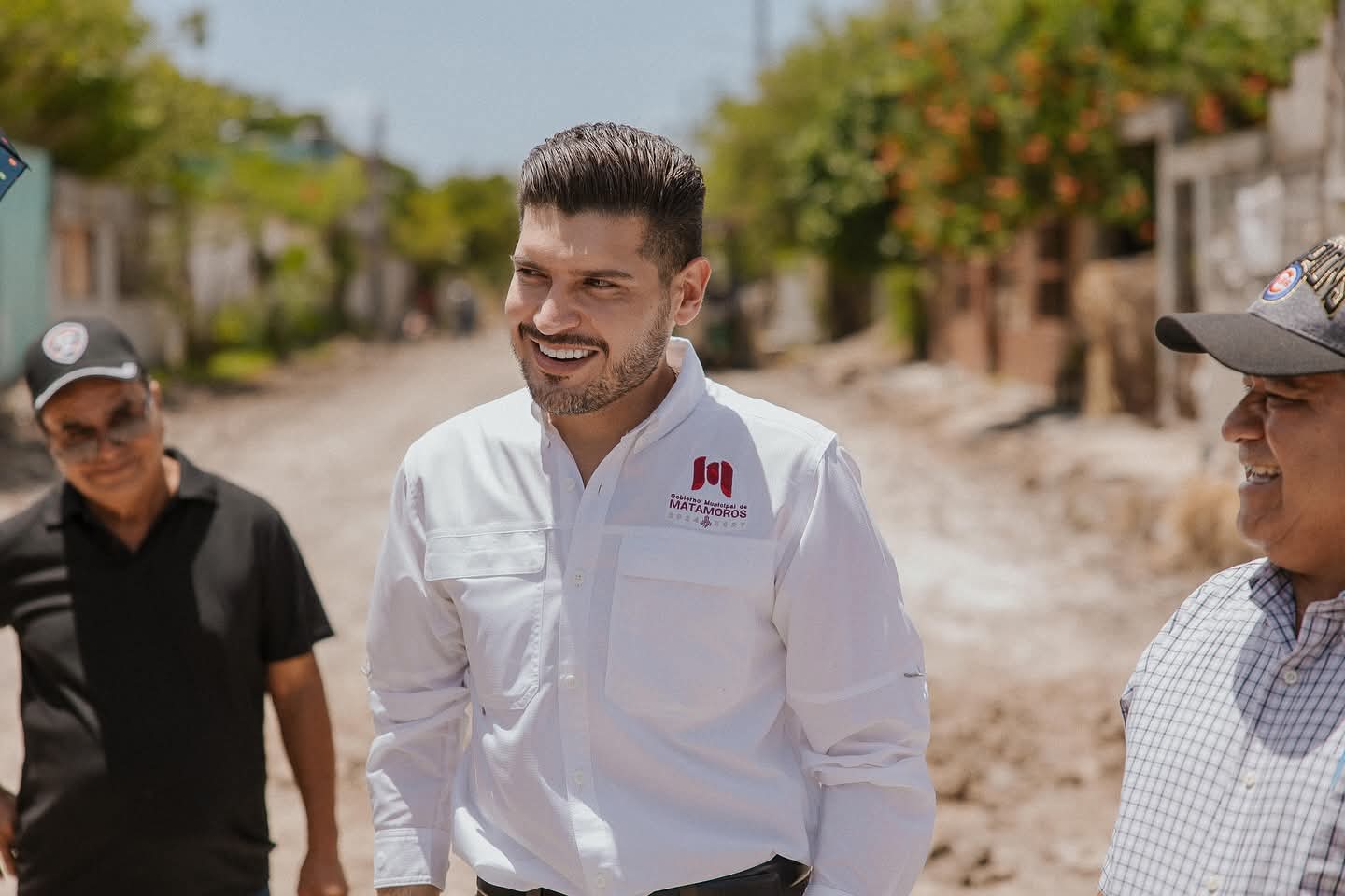 Que siga brillando Matamoros; se sigue avanzando en infraestructura urbana: Beto Granados