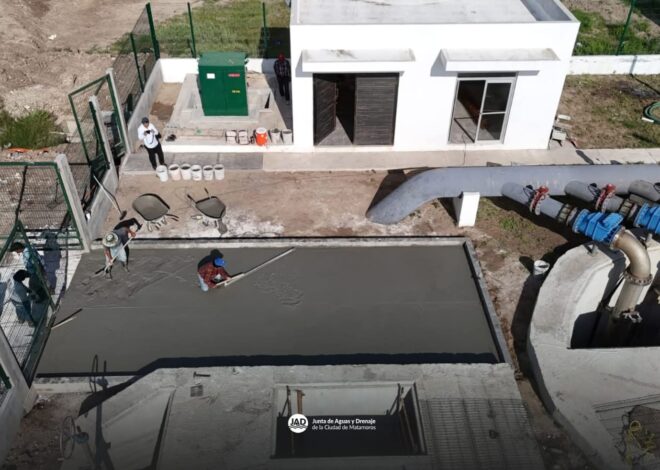 Gobierno de Matamoros supervisa trabajos en la estación de bombeo del fraccionamiento Canadá