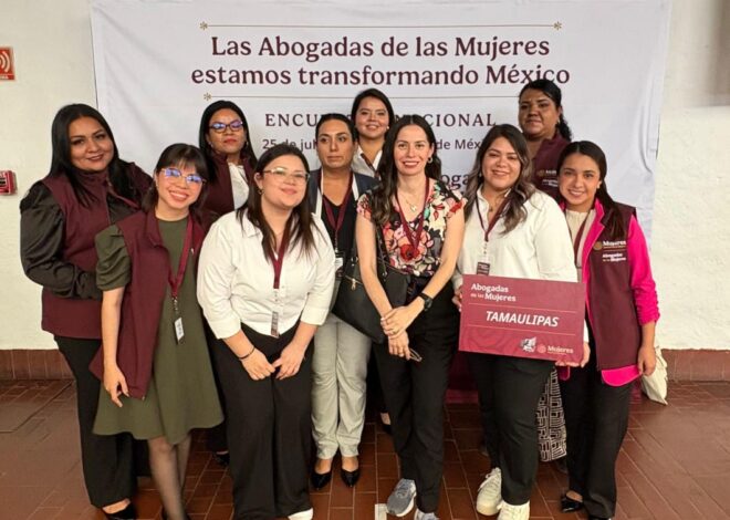 Se suma Gobierno de Tamaulipas a la estrategia nacional “Abogadas de las Mujeres”: IMT
