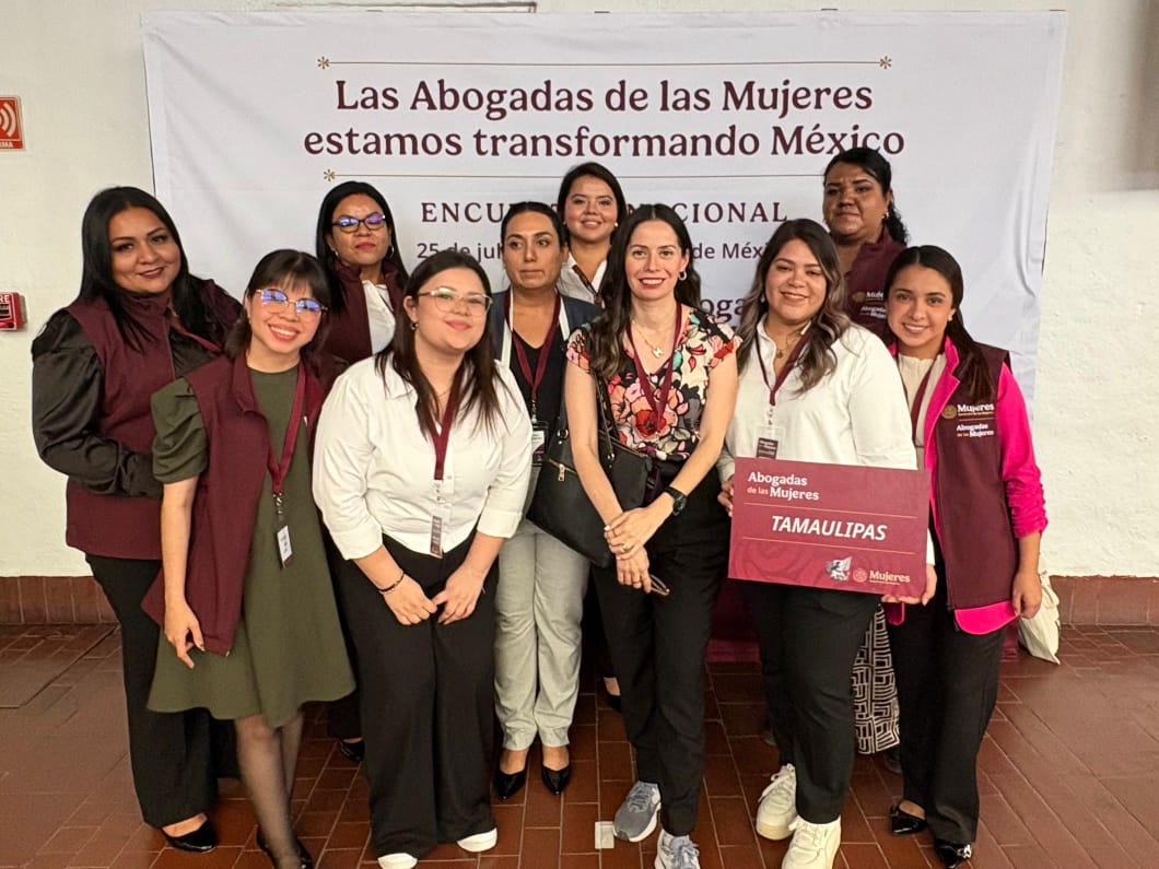 Se suma Gobierno de Tamaulipas a la estrategia nacional “Abogadas de las Mujeres”: IMT