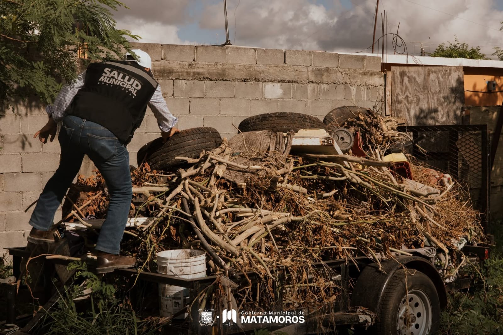 Refuerza Gobierno de Beto Granados acciones contra criaderos de mosquitos en la Francisco I. Madero