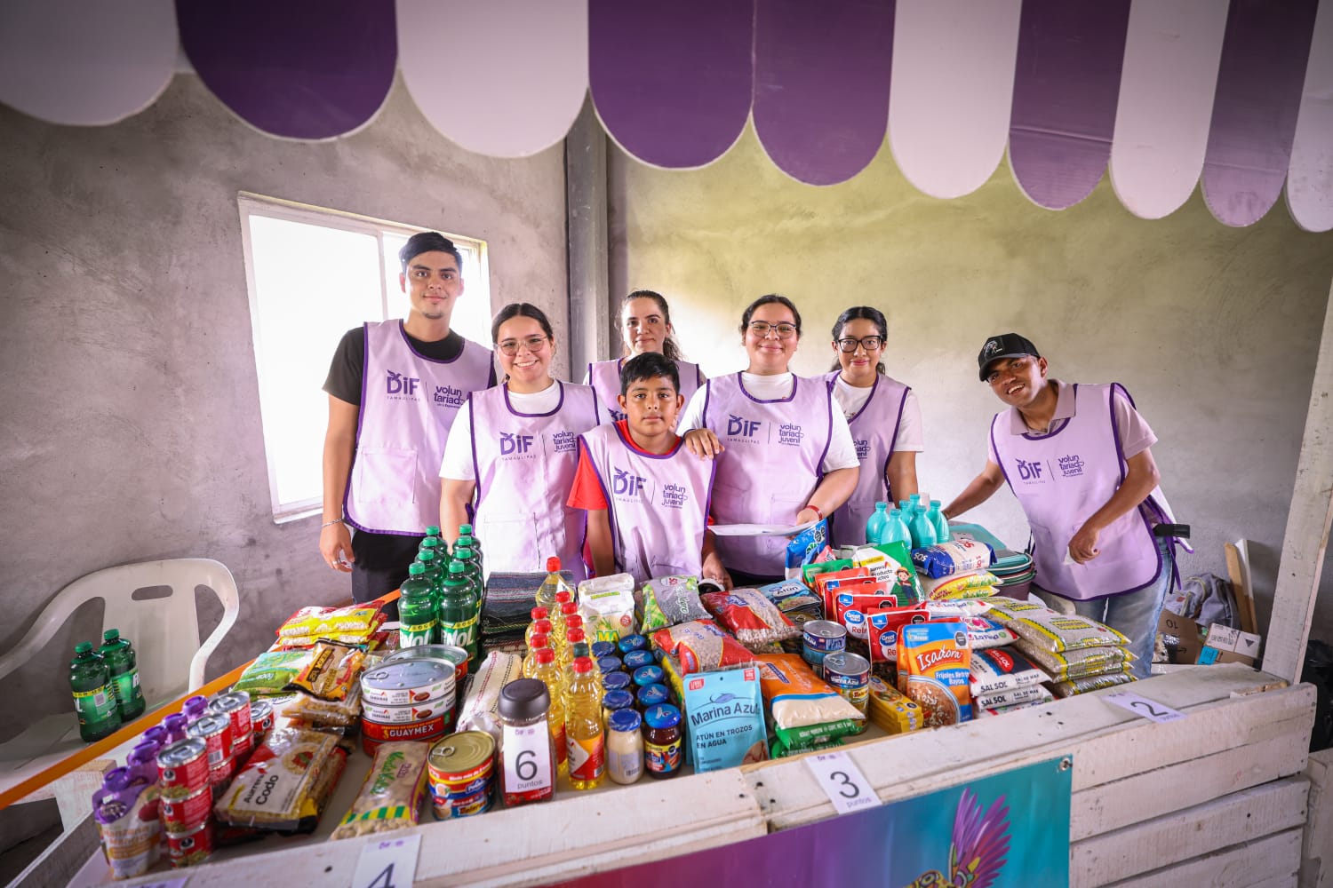Voluntariado Juvenil de la Esperanza fortalece las acciones del DIF Tamaulipas en beneficio de quienes más lo necesitan
