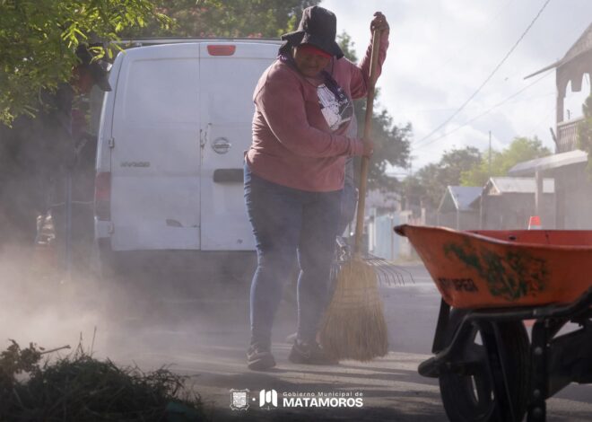 Continúa Gobierno de Beto Granados con jornadas de limpieza en distintos puntos de la ciudad