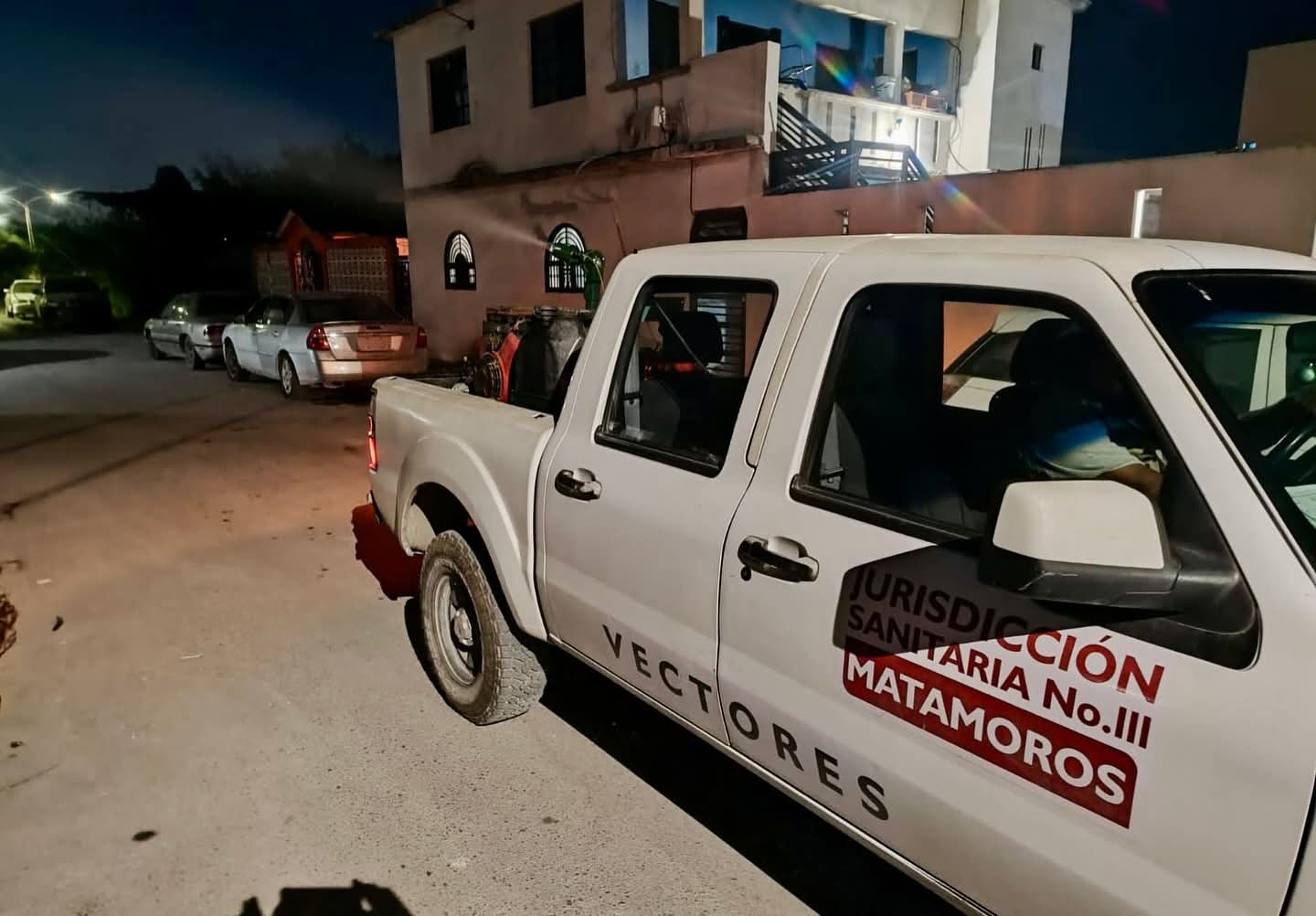 Trabajo continuo y permanente del Gobierno de Beto Granados para fumigar cada rincón de Matamoros