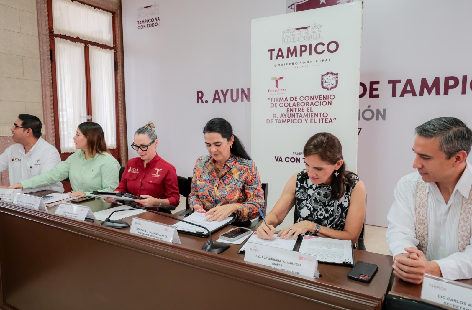 Firman ITEA y Gobierno de Tampico convenio de colaboración
