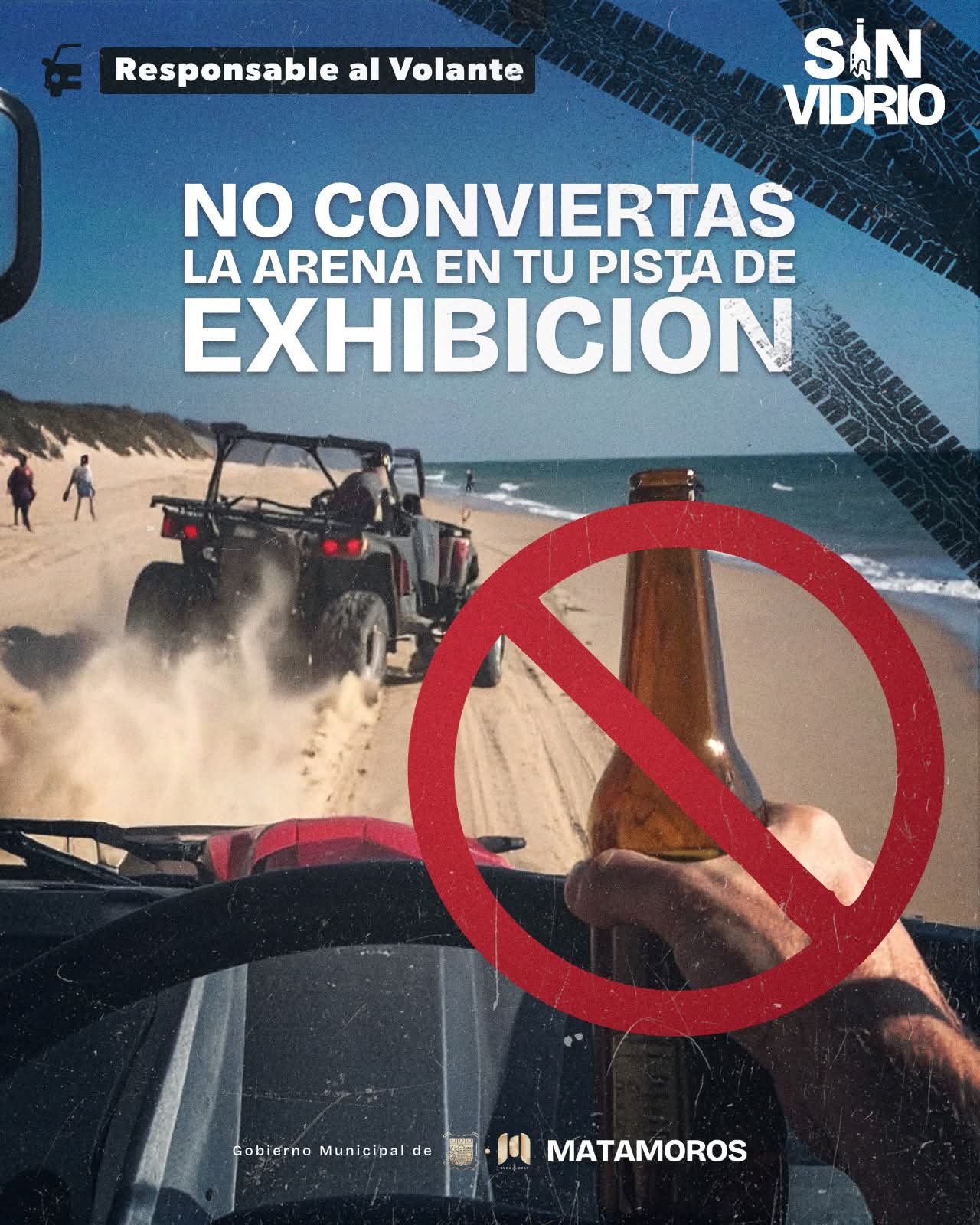 Con cabeza fría y corazón contento, vivamos juntos un verano seguro: Beto Granados