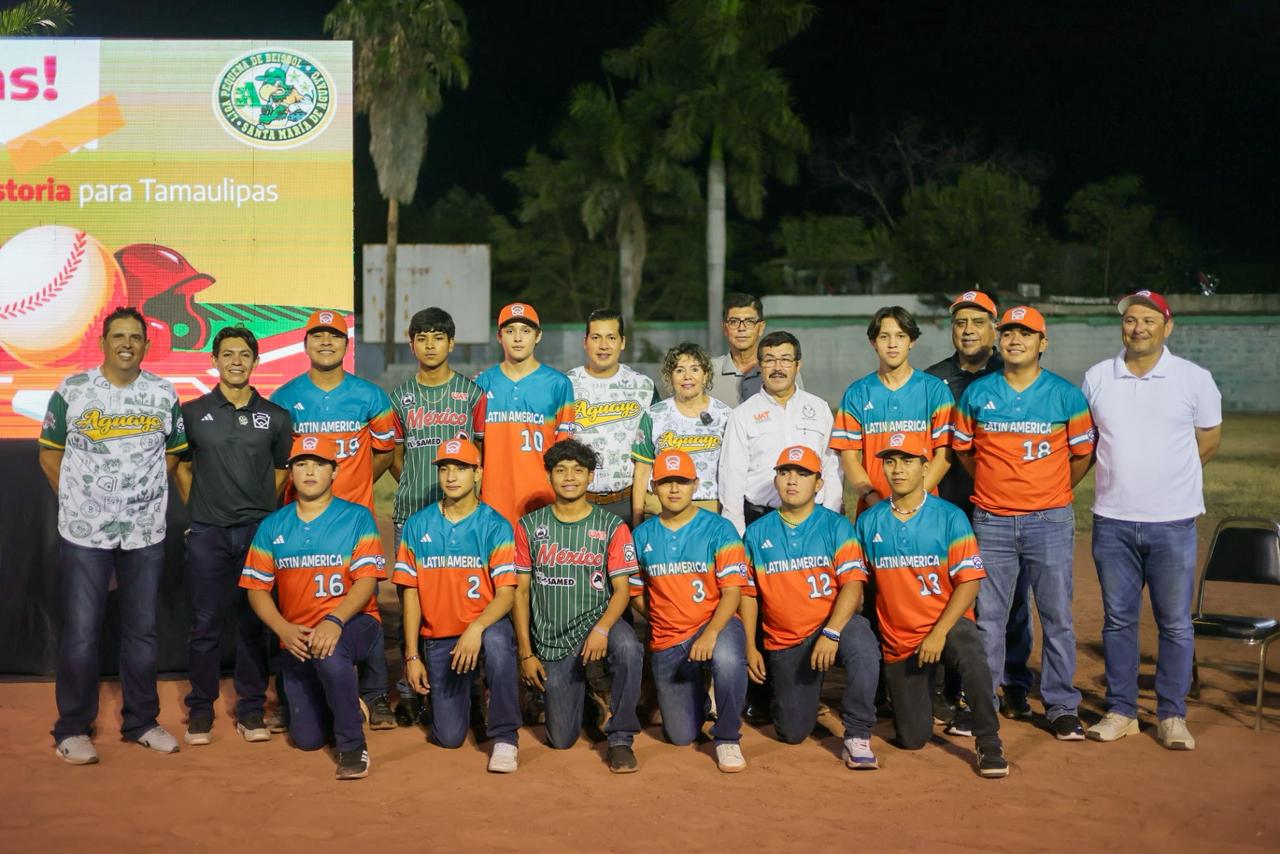 Reconocen a beisbolistas que representaron a México en Serie Mundial