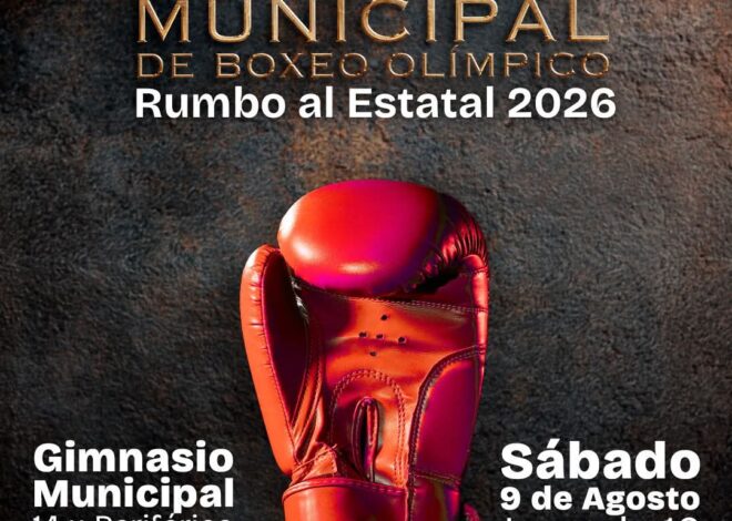 Invita gobierno de Beto Granados a jornada deportiva de Boxeo Olímpico