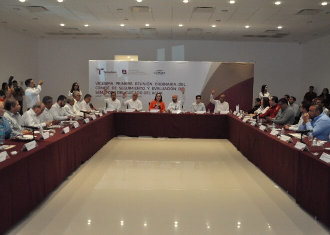 Actualizan Semáforo del Cuidado del Agua en Tamaulipas para agosto: frontera en rojo por bajos niveles de presas internacionales