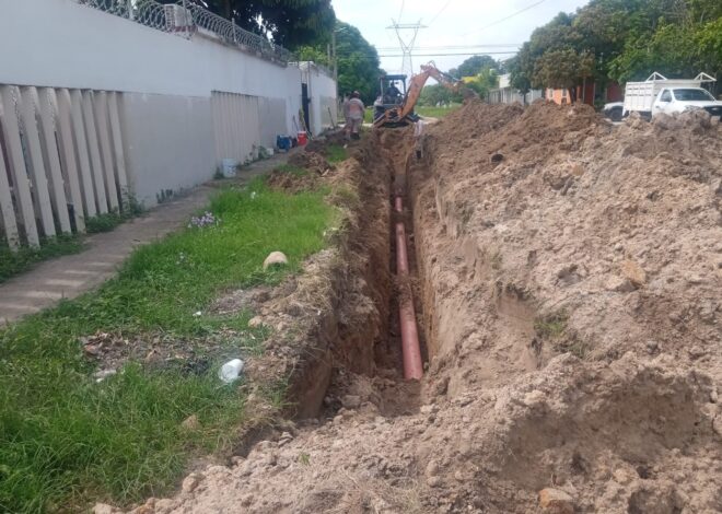 COMAPA Altamira repone y repara líneas de drenaje en diferentes sectores