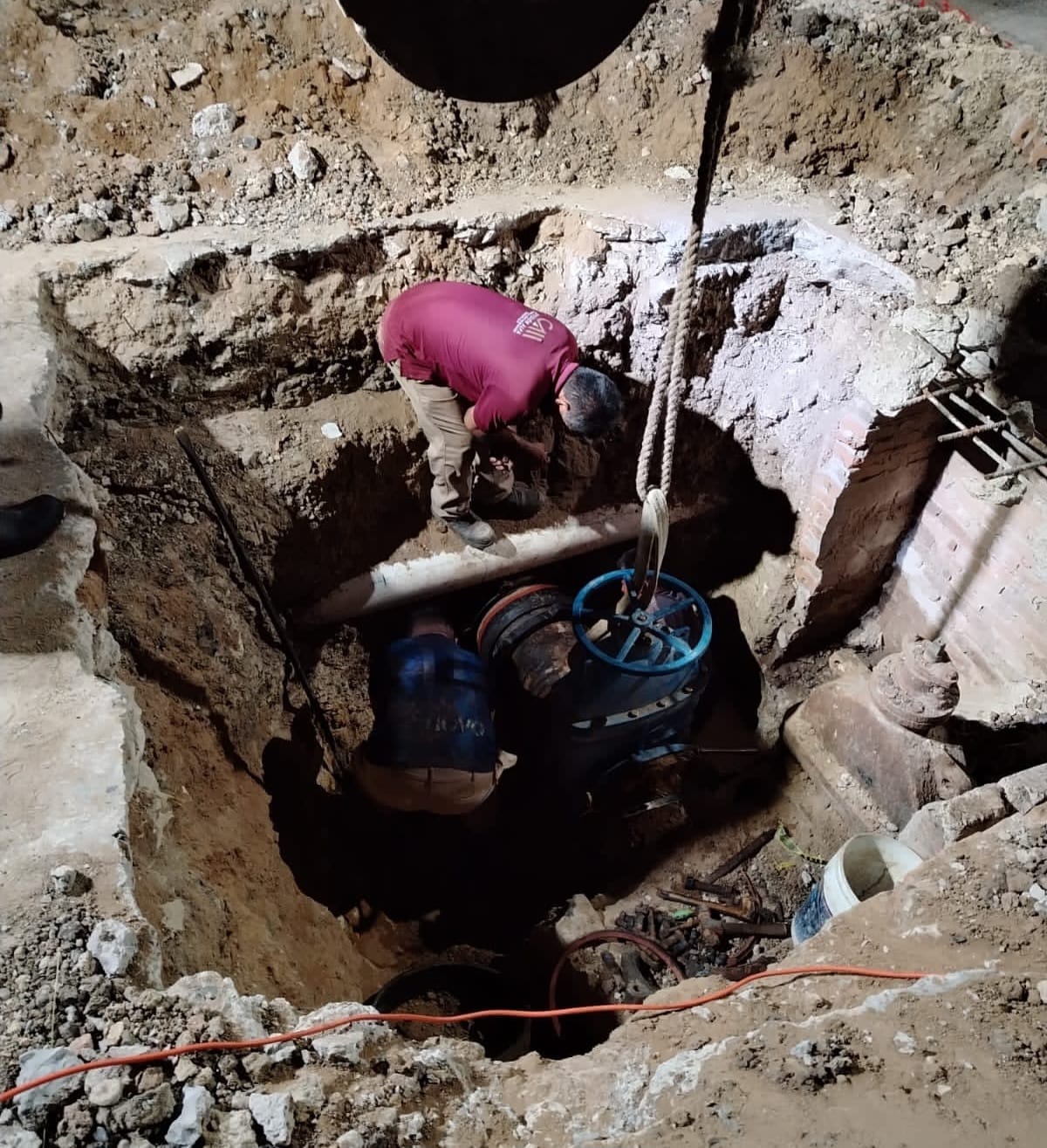 COMAPA SUR continúa modernizando distribución de agua en Ciudad Madero con la segunda fase de renovación de válvulas en planta Obrera