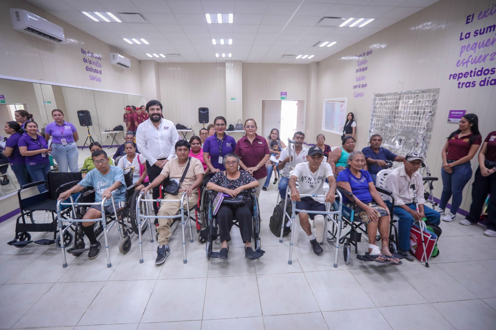 Entrega DIF Tamaulipas apoyos funcionales a través de la Ruta de la Esperanza en 26 municipios