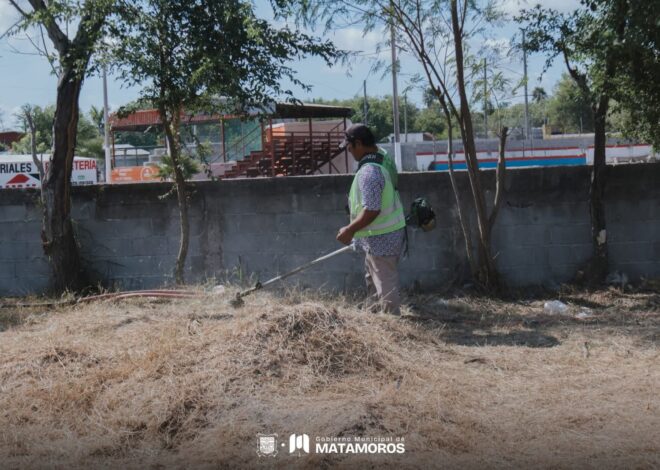 Gobierno de Beto Granados impulsa la rehabilitación de áreas verdes en Villa Esmeralda