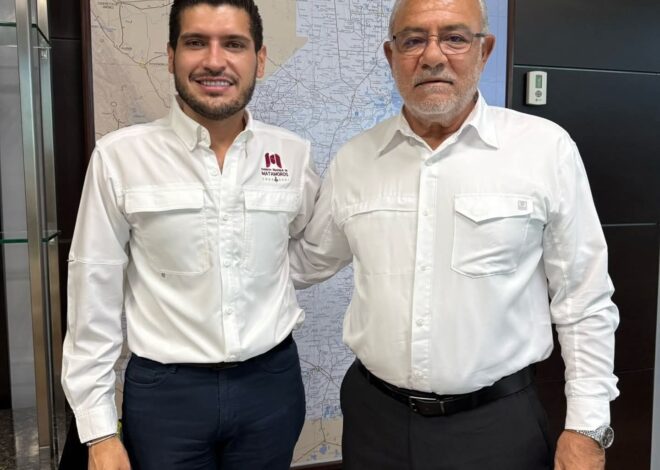 Beto Granados visita Obras Públicas del estado y acuerdan seguir impulsando a Matamoros