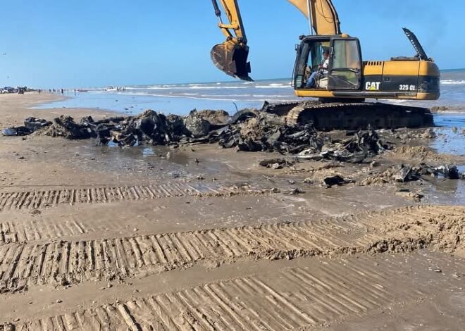 Gobierno de Beto Granados impulsa limpieza en Playa Bagdad