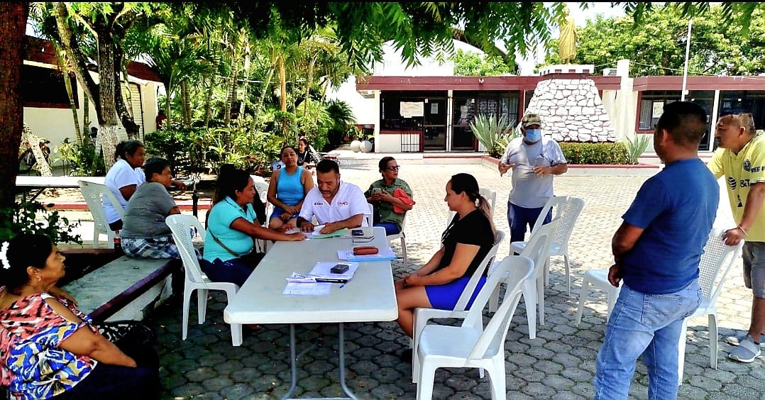 Instalan COMAPA Altamira y Gobierno Municipal mesa de diálogo en Villa Cuauhtémoc