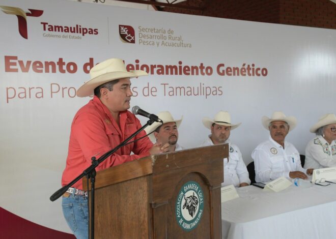 Incentiva Tamaulipas fortalecimiento genético del sector pecuario